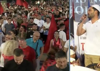 “Iu përulem nënave që sjellin fëmijët në protestë, po u mëkojnë lirinë!”, fjalimi prekës i mjekut Ermal Pashaj: Do vijë dita që sheshi s’do të zbrazet