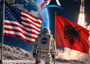 “Një hap gjigant për Shqipërinë”/ Vendi ynë i bashkohet NASA-s në Marrëveshjet Artemis për eksplorimin e Hënës dhe Marsit