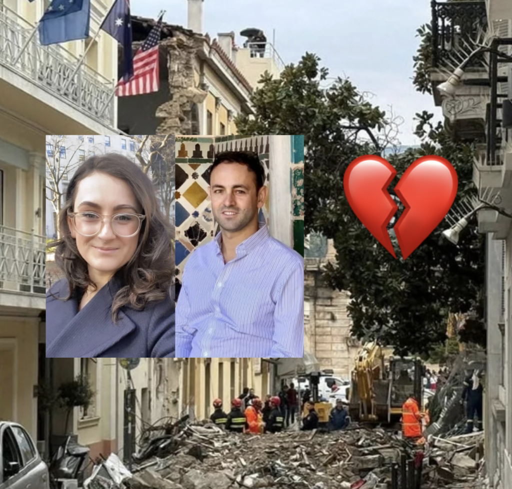 Shembet godina pas shpërthimit në Athinë  tre shqiptarë mes viktimave  Motër e vëlla kishin shkuar për turizëm  zbardhen emrat