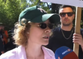 Protesta kundër shkrirjes së bashkive/ Egla Ceno: “Bënë dëgjesa fiktive, zëri ynë nuk u dëgjua! Nëse e miratojnë në Parlament, do të ndjekim rrugë ligjore”