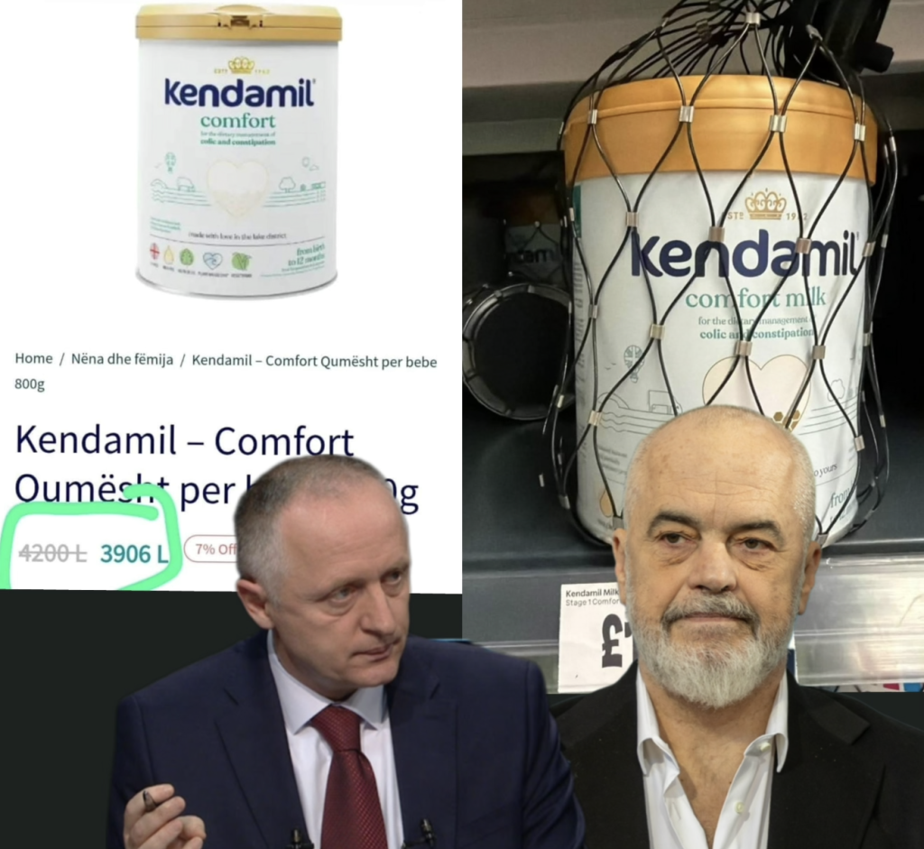 Pasqyra e vërtetë e çmimeve  më lirë në Londër se në Tiranë 